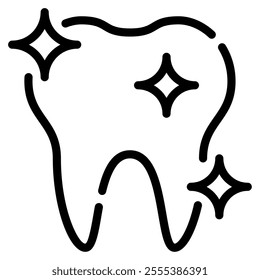 Tooth Whitening icon for web, app, infographic, etc
