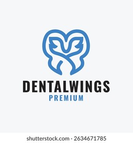 Tooth and Wings Logo Concept Template Design