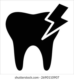 Toothache Icon Element For Design