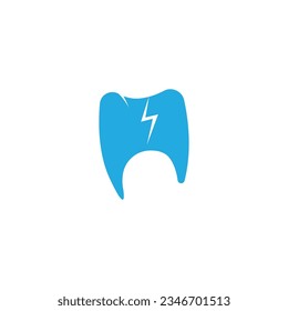 Toothache icon logo design template vector eps 10.