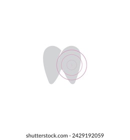 
Toothache icon logo design template vector eps 10.

