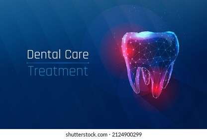 Toothache, medicine, health care concept, Teeth Problem, young man suffering from tooth pain, caries, pain in the jaw. plexus wireframe style