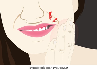 Toothache is pain in the teeth or their supporting structures, caused by dental diseases When severe it may impact sleep, eating, and other daily activities.