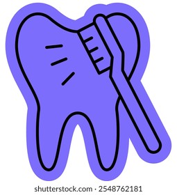 Toothache and Tooth Infection Icon