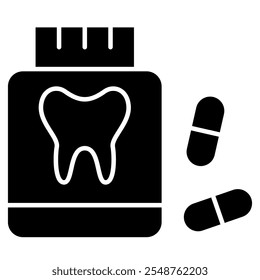 Toothache and Tooth Infection Icon
