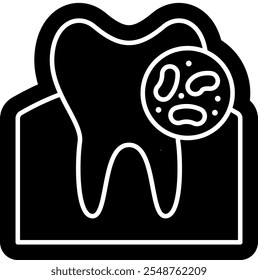 Toothache and Tooth Infection Icon