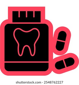 Toothache and Tooth Infection Icon