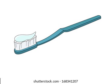 Toothbrush blue