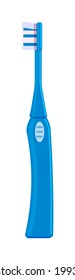 Cepillo de dientes para cepillar dientes aislados en fondo blanco