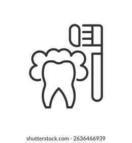 Toothbrush And Cleaning Icon Sign Symbol