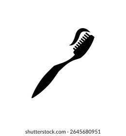 toothbrush dsign icon vecktor ilustrator