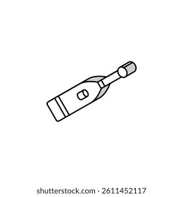 toothbrush hygiene isometric icon vector. toothbrush hygiene sign. isolated symbol illustration