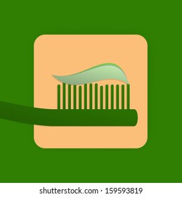 Toothbrush icon
