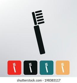 toothbrush icon.