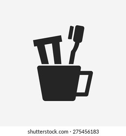 Toothbrush icon
