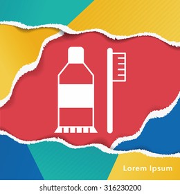 Toothbrush icon