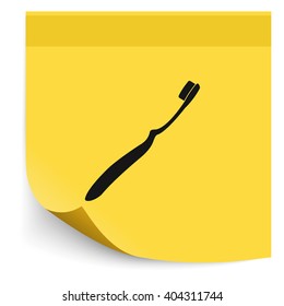 Toothbrush icon.