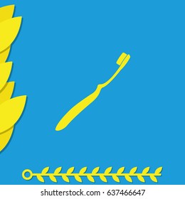 Toothbrush icon.