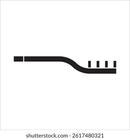 toothbrush icon illustration symbol design