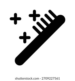 Plantilla de diseño de Vector de ilustración de icono de cepillo de dientes