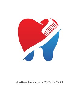 Toothbrush icon logo design vector template with creative ideas. 
logo suitable for family dentistry or dental center.