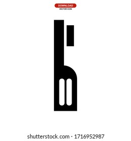 Zahnbürstensymbol oder Logo einzeln auf Zeichen Vektorillustration Illustration - hochwertige Vektorsymbole im schwarzen Stil
