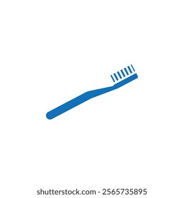 Toothbrush icon Thin line illustration set