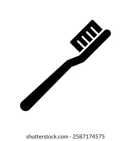 toothbrush icon vector design template simple and clean