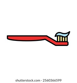 toothbrush icon vector design templates simple and modern