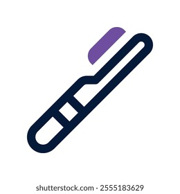 toothbrush icon. vector dual tone icon for your website, mobile, presentation, and logo design.