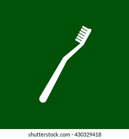 toothbrush icon. toothbrush vector illustration