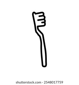 Toothbrush icon web design in vector