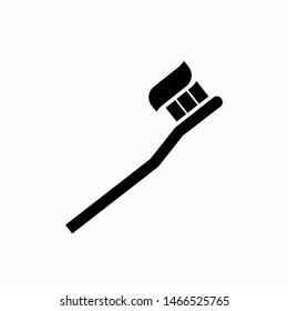 Toothbrush icon,vector illustration. Flat design style. vector toothbrush icon illustration isolated on White background, toothbrush icon Eps10. toothbrush icons graphic design vector symbols.