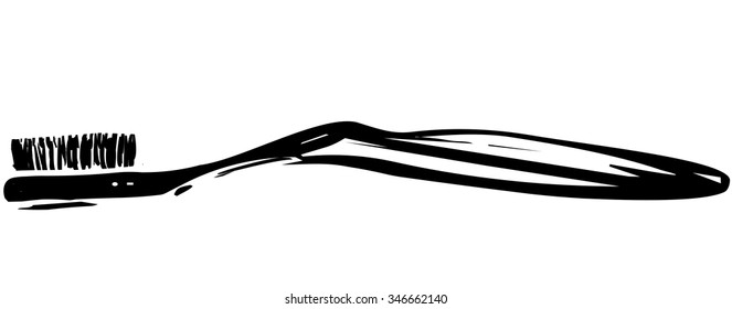 Toothbrush illustration