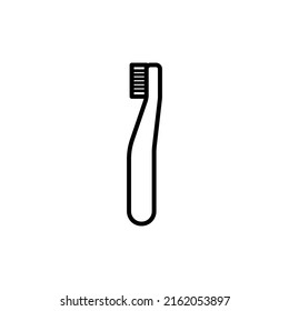 Toothbrush isolated icon design template