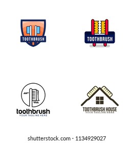 Toothbrush Logo Design