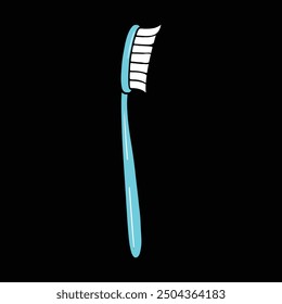 Toothbrush, Many colored toothbrushes on purple background. How to choose toothbrush
