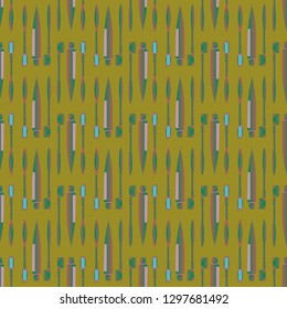 Toothbrush and pasta background - dentist pattern.