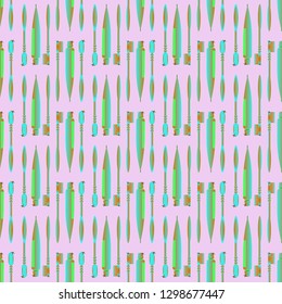 Toothbrush and pasta background - dentist pattern.