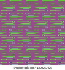 Toothbrush and pasta background - dentist pattern.