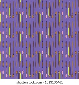 Toothbrush and pasta background - dentist pattern.