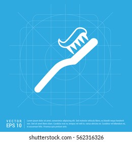 Toothbrush With Paste icon