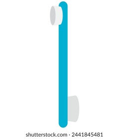 Toothbrush for pet vector cartoon illustration isolated on a white background.