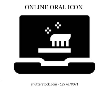 Toothbrush search icon. Editable Toothbrush search icon for web or mobile.