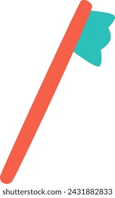 Zahnbürste Werkzeug Symbol Vektor-Illustration