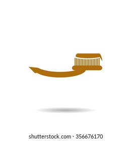 Toothbrush and Toothpaste icon