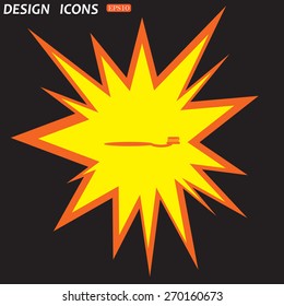 Toothbrush and Toothpaste. icon. vector design