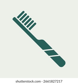Toothbrush trendy useful vector Illustration design handsome colorful background.eps