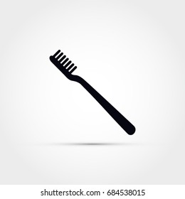 Toothbrush vector icon