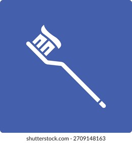Icono de Vector de cepillo de dientes. Se puede utilizar para aplicaciones de impresión, móviles y de Web.